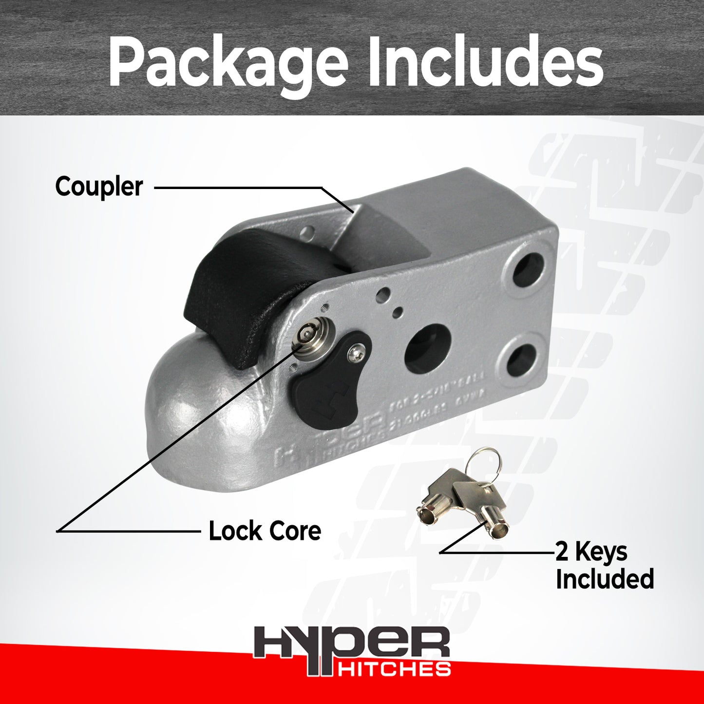 Coupler with Integrated Lock