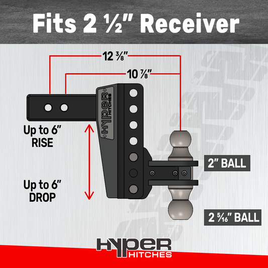 2.5" S250 / 5" Drop/Rise
