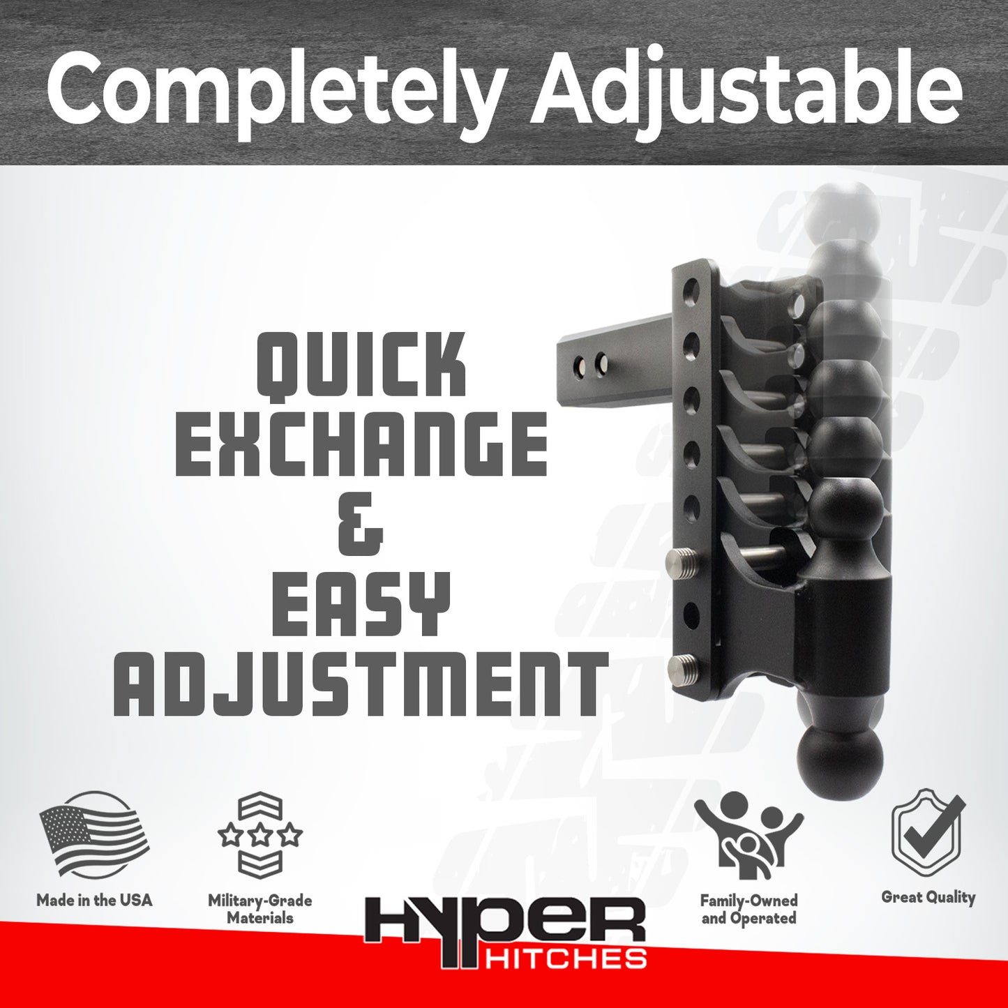 3" M255 / 9" Drop/Rise