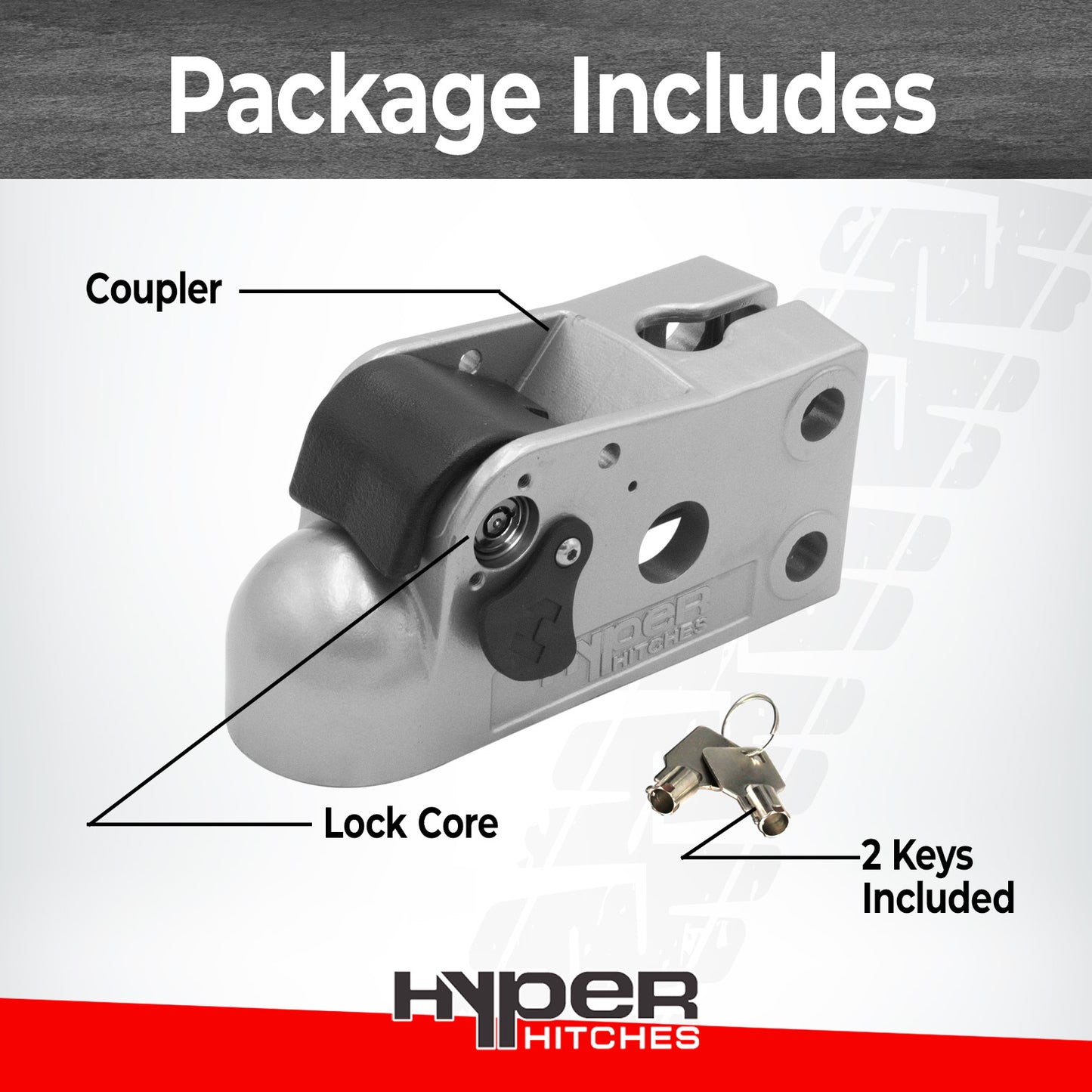 Coupler with Integrated Lock