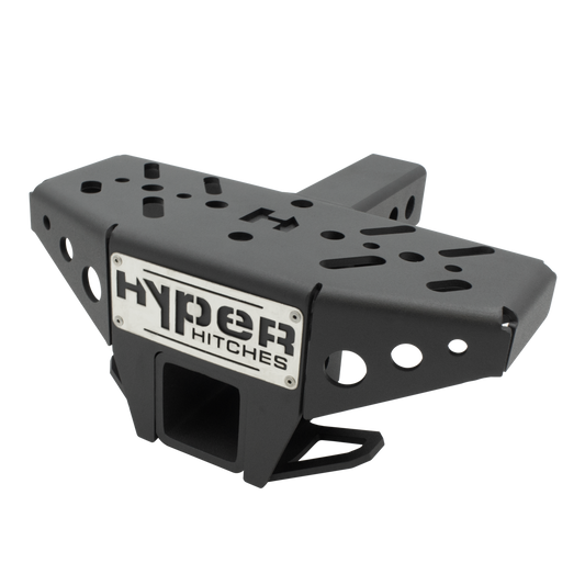 Hitch Step with Integrated Receiver Drop for 2" Hitch/ 12" Step