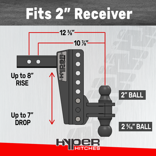 2" M255 / 7" Drop/Rise